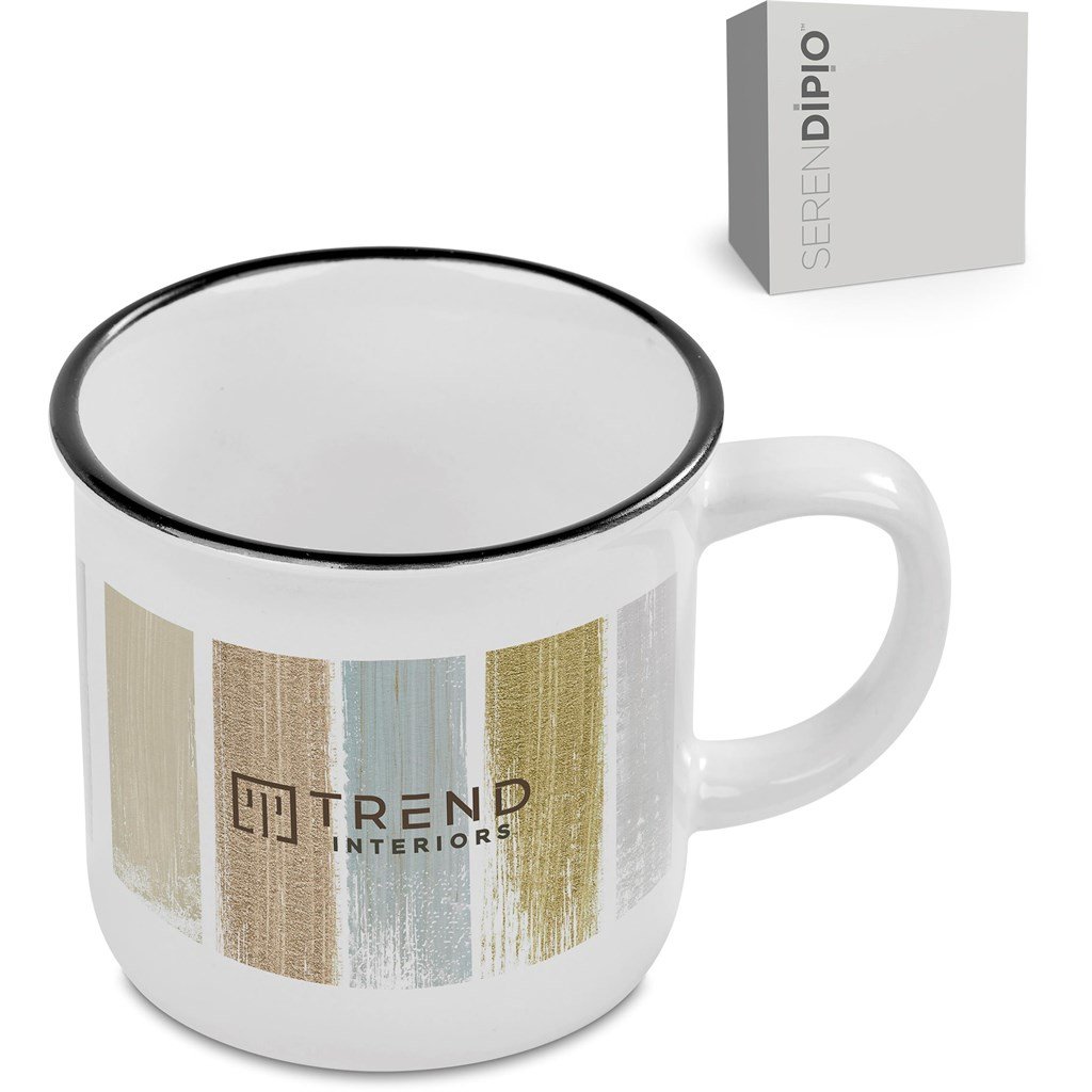 Serendipio York Ceramic Sublimation Coffee Mug - 280ml