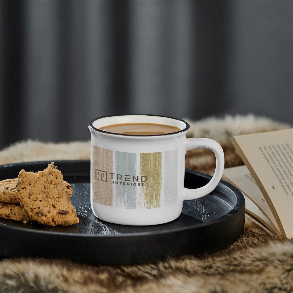 Serendipio York Ceramic Sublimation Coffee Mug - 280ml