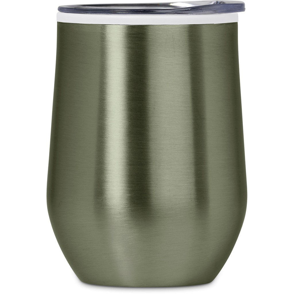 Vogue Madison Stainless Steel & Plastic Double-Wall Tumbler - 350ml