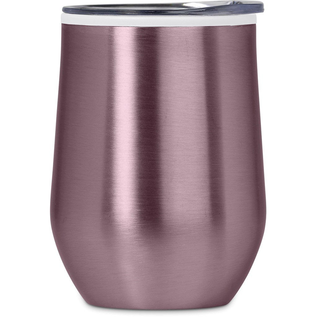 Vogue Madison Stainless Steel & Plastic Double-Wall Tumbler - 350ml