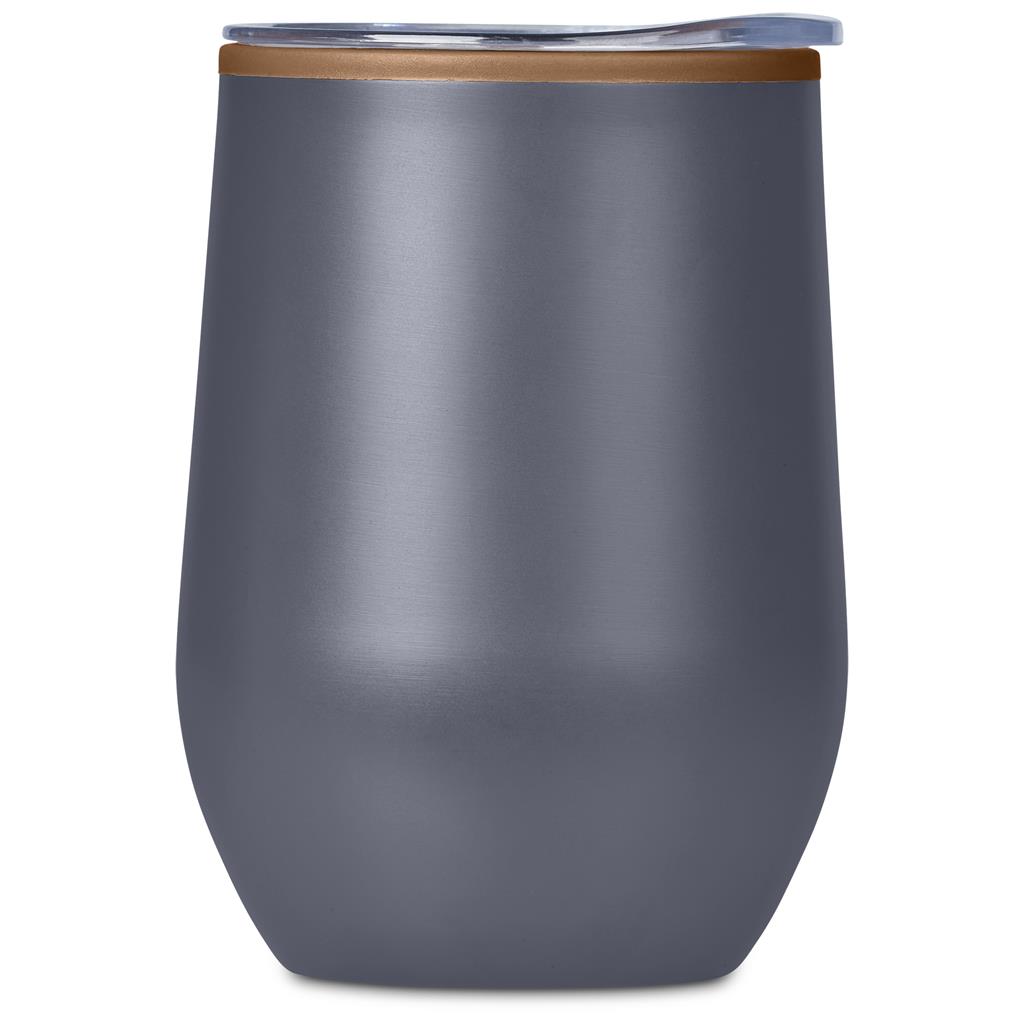 Ovolo Stainless Steel & Plastic Double-Wall Tumbler – 350ml