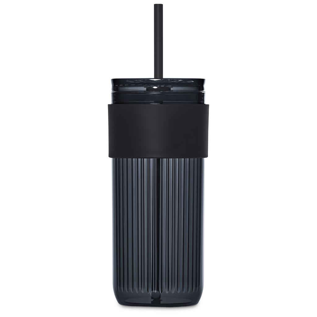 Mayfair Plastic Tumbler & Straw – 650ml