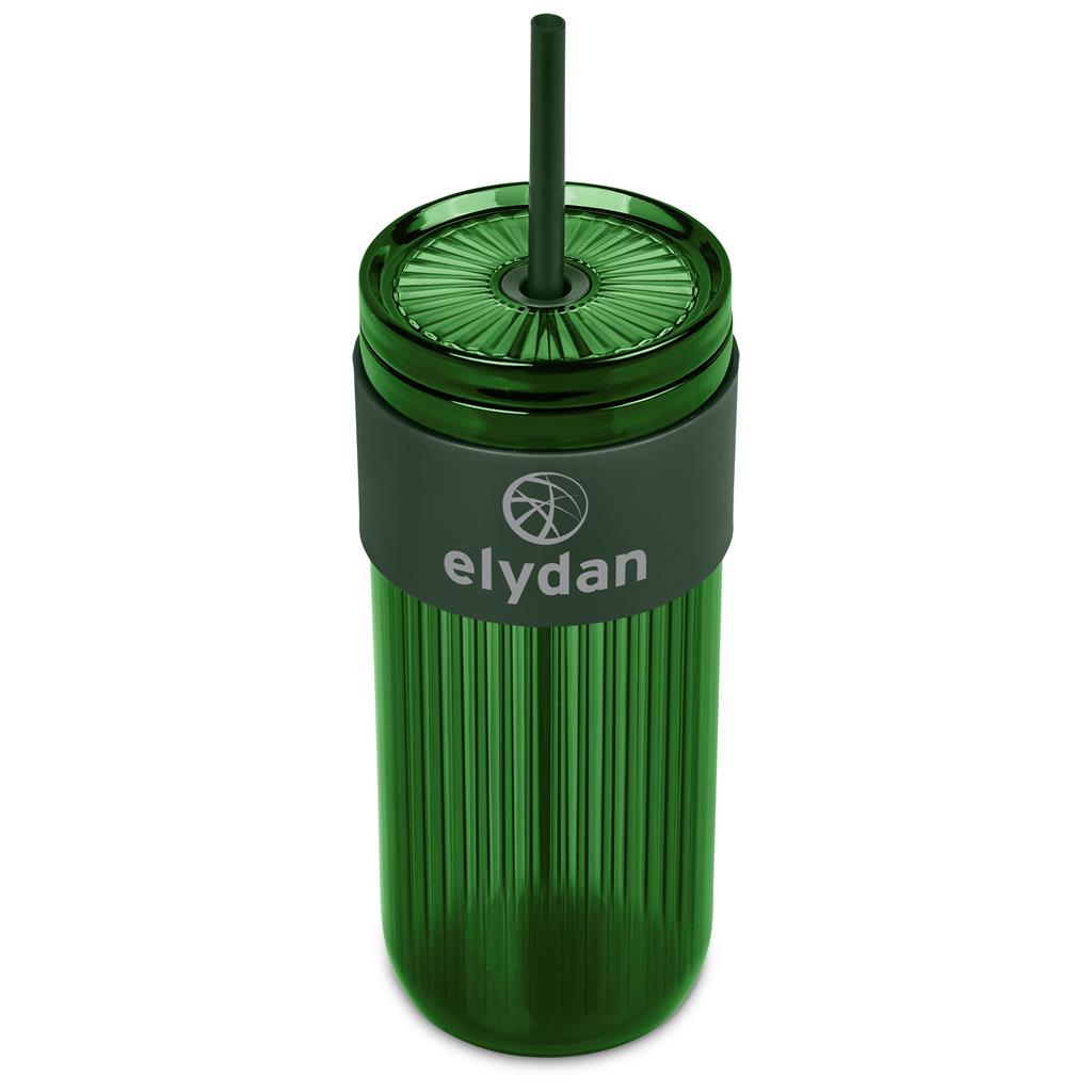 Mayfair Plastic Tumbler & Straw – 650ml