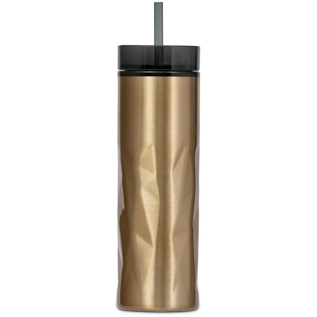 Serendipio Fire & Ice Stainless Steel & Plastic 2-In-1 Tumbler - 435ml - Silver