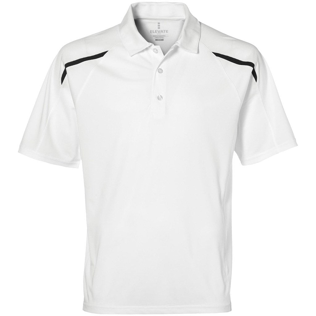 Mens Nyos Golf Shirt  - White