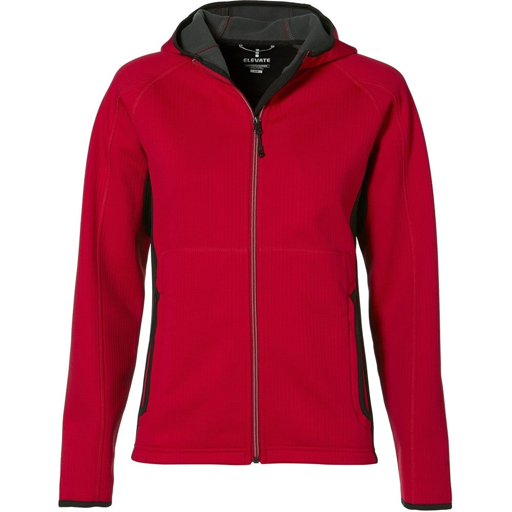 Ladies Ferno Bonded Knit Jacket  - Red