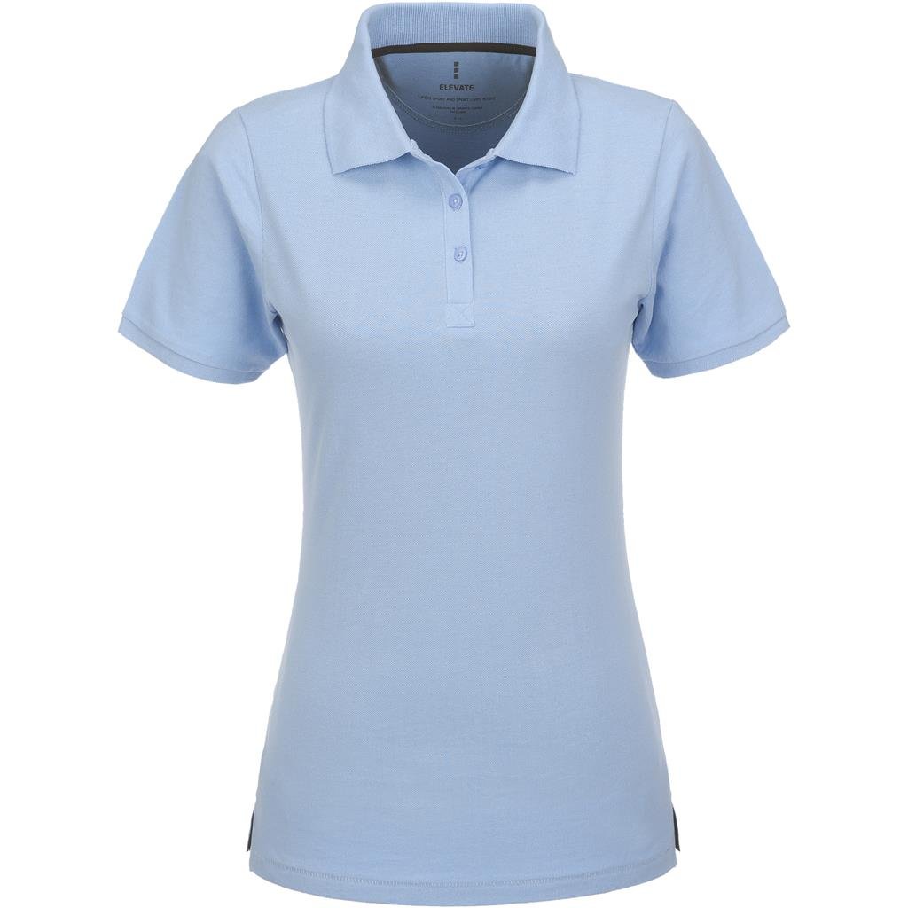Ladies Calgary Golf Shirt  - White