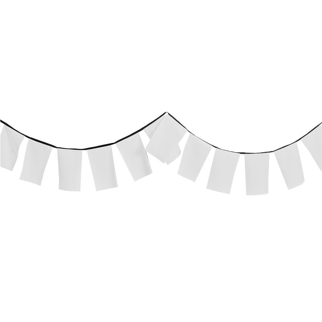 Sublimated Single-Sided Polyester Rectangle Bunting - 10m