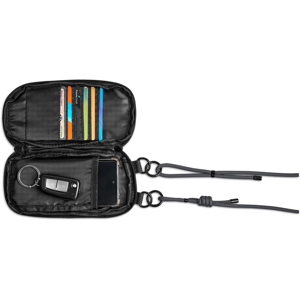 Glam Recycled PET Crossbody Bag & Phone Strap