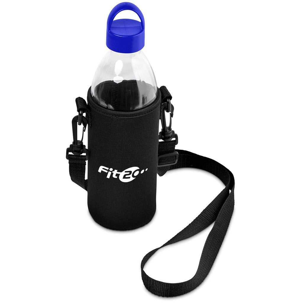 Hands-Free Glass Water Bottle – 850ml