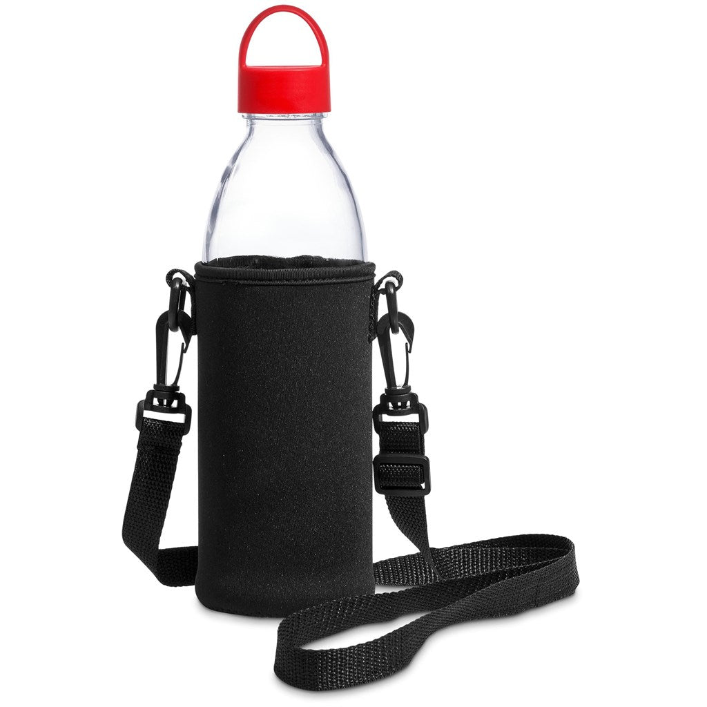Hands-Free Glass Water Bottle – 850ml