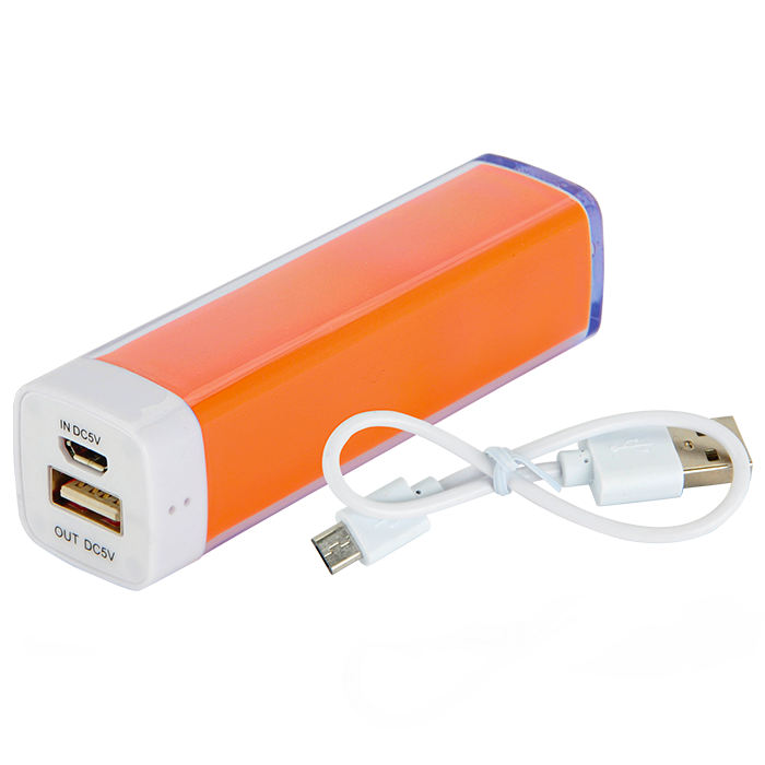 BE0062 - Plastic 2200 mAh Powerbank