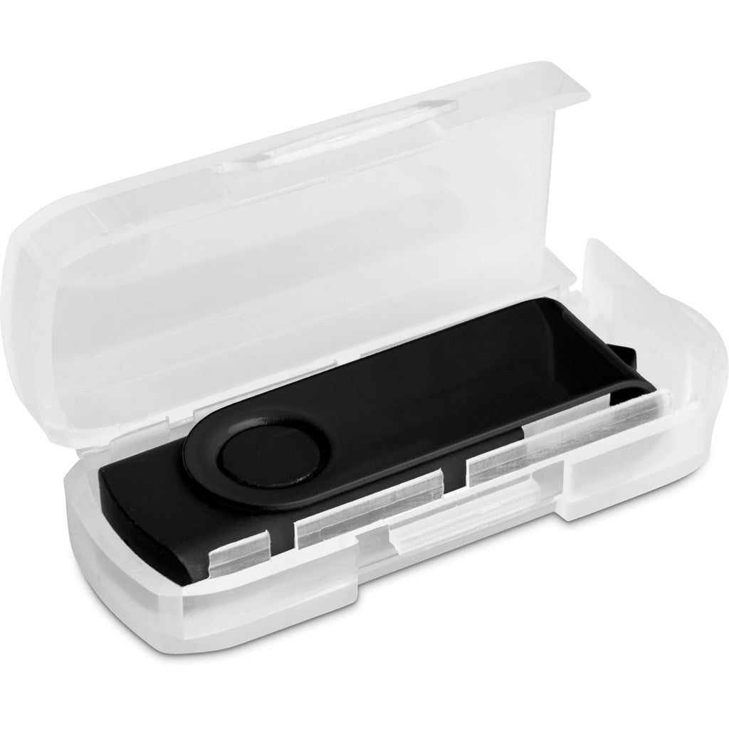 Axis Gyro Black Flash Drive - 16GB