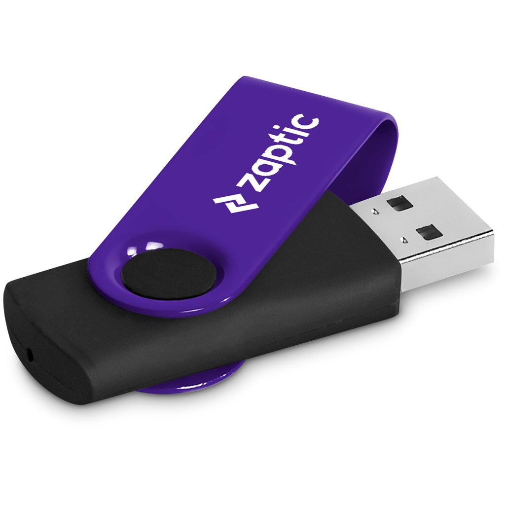 Axis Gyro Black Flash Drive - 16GB