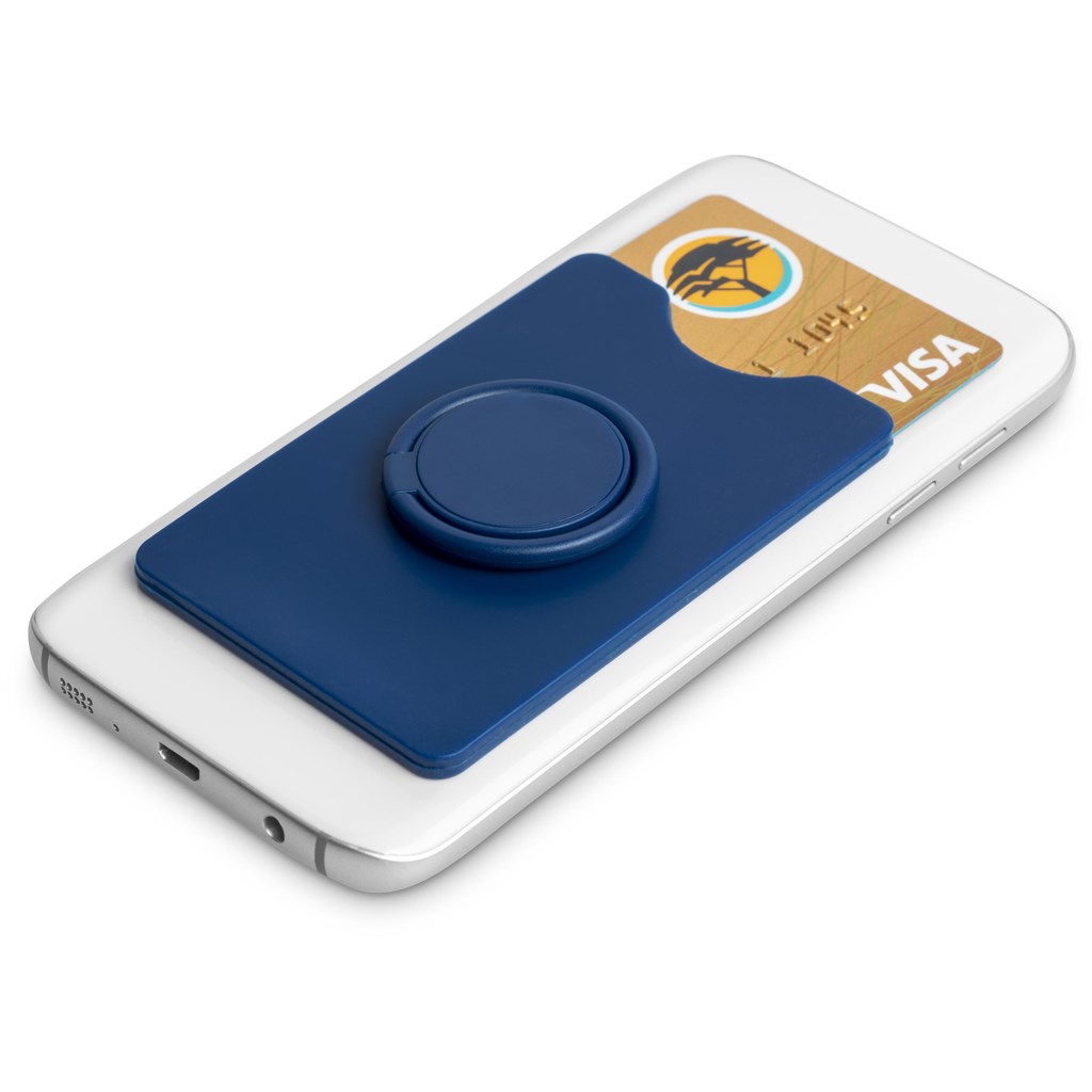 Axial Phone Card Holder, Ring Grip & Phone Stand