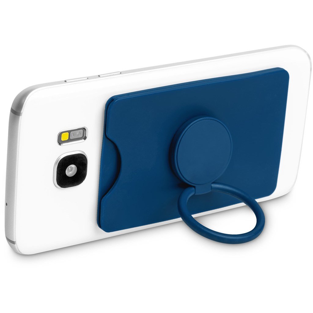 Axial Phone Card Holder, Ring Grip & Phone Stand