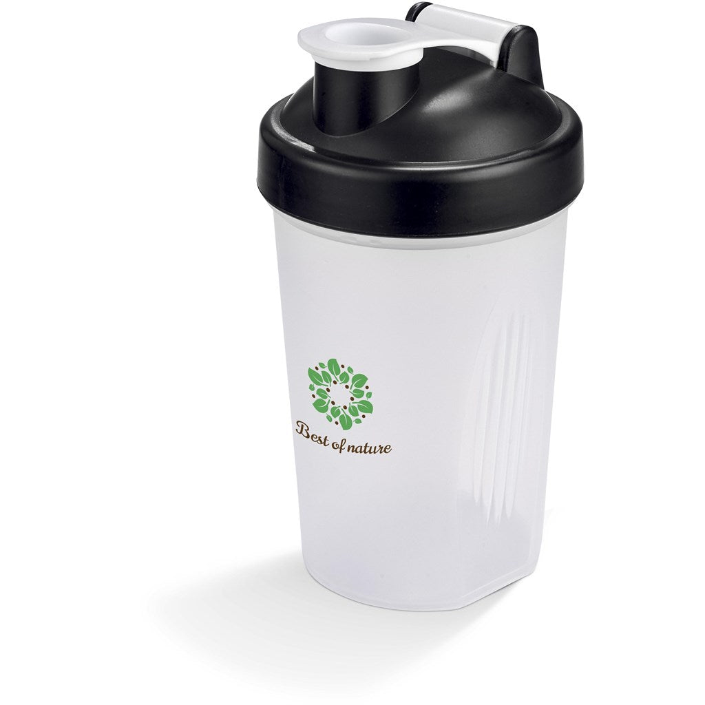 Shake & Burn Plastic Protein Shaker - 400ml