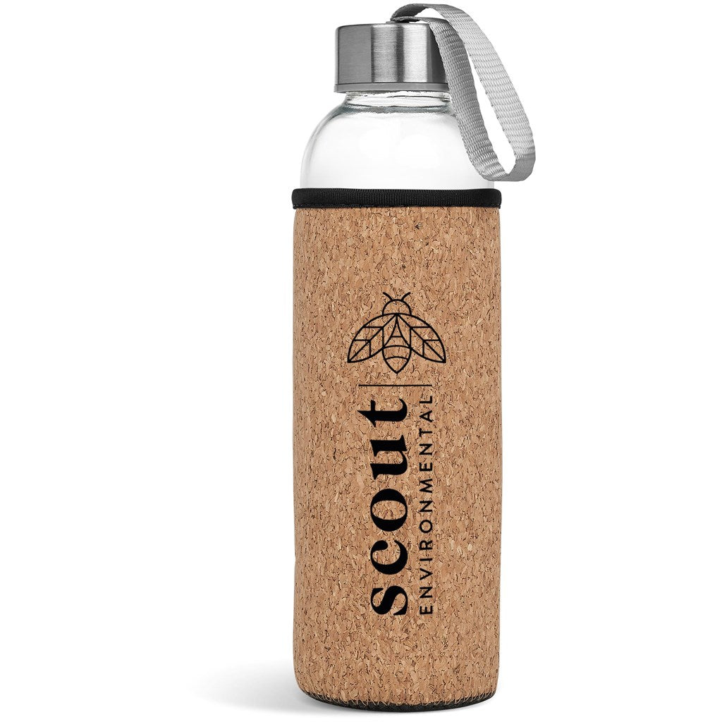 Kork  Glass Water Bottle - 500ml