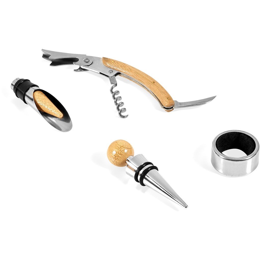Wainoka Bamboo Wine Set