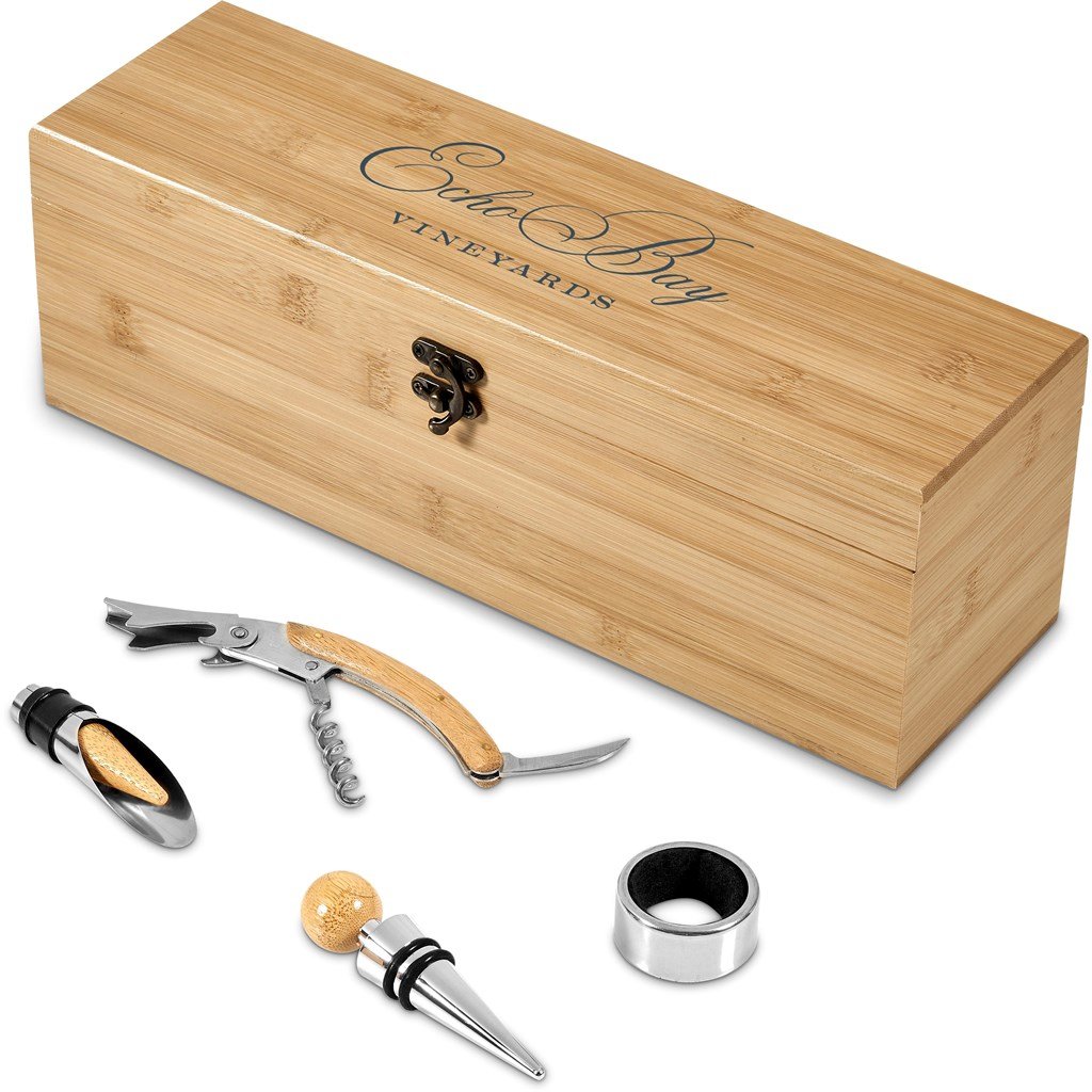 Wainoka Bamboo Wine Set