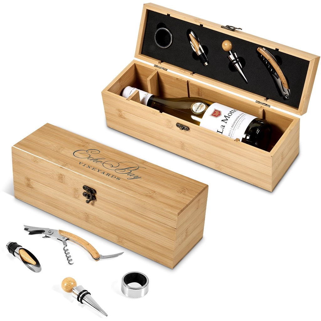 Wainoka Bamboo Wine Set