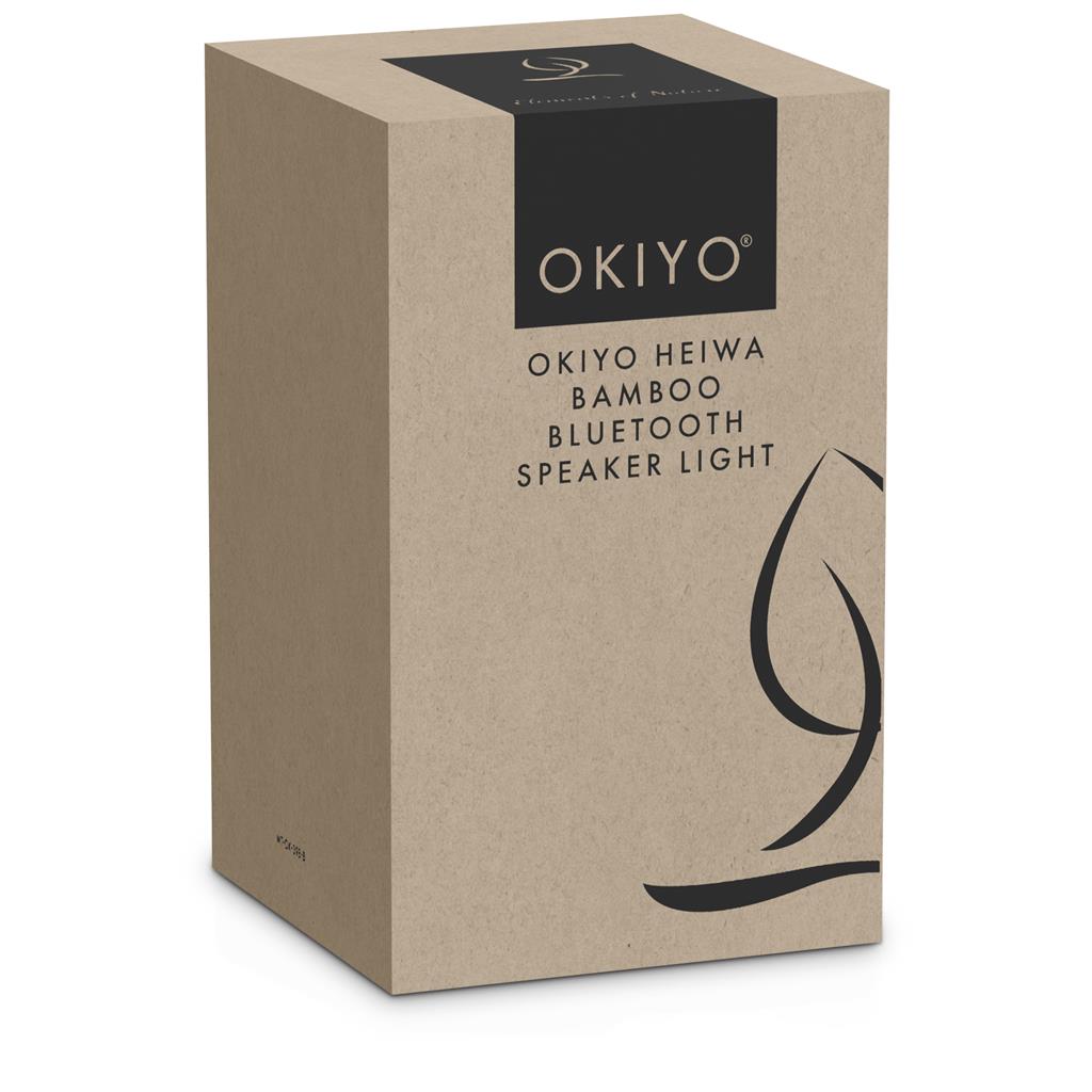 Heiwa Bamboo Bluetooth Speaker & Night Light