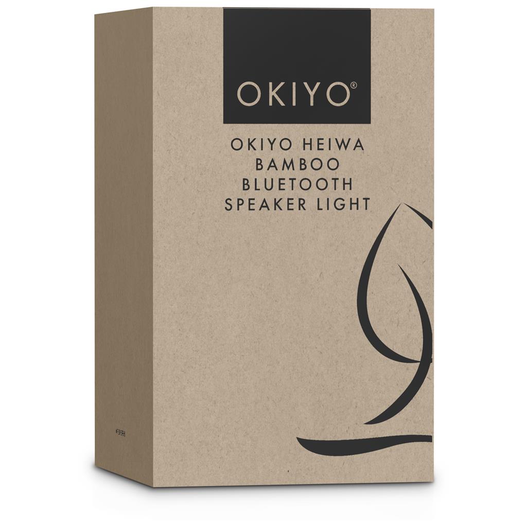 Heiwa Bamboo Bluetooth Speaker & Night Light