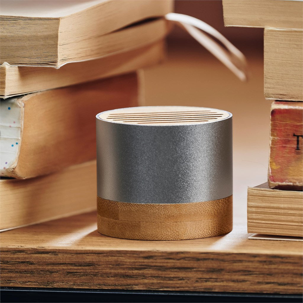 Utau Bamboo & Recycled Aluminium Bluetooth Speaker