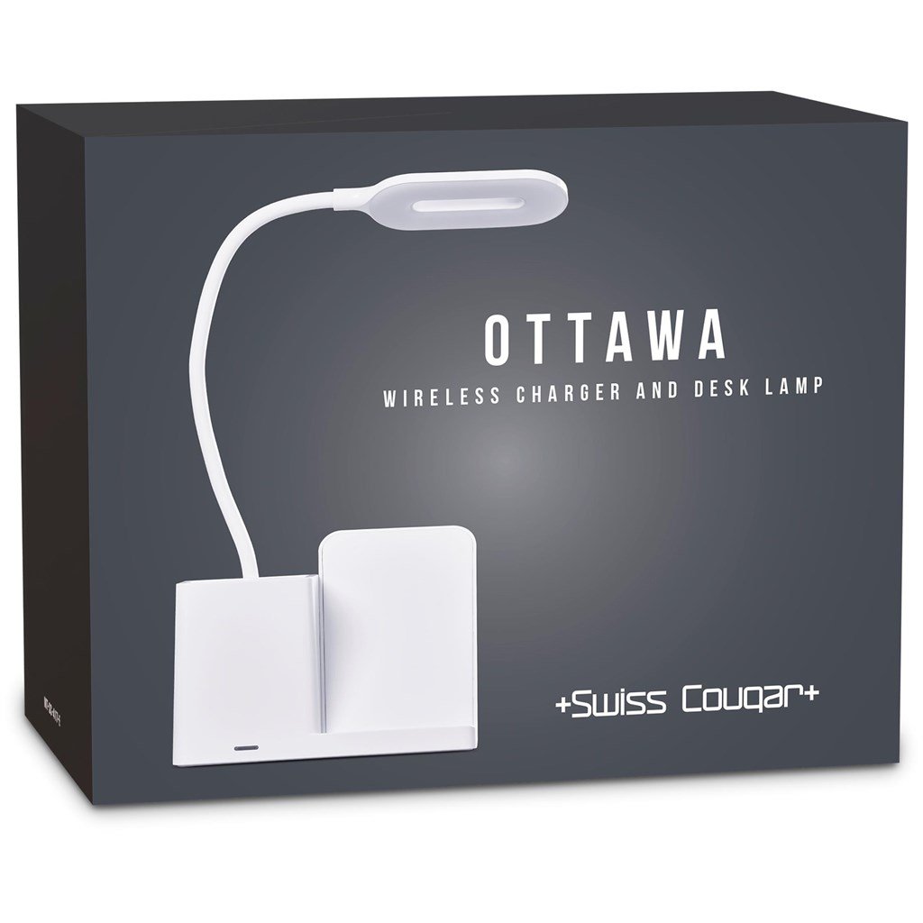 Ottawa Wireless Charger and Desk Lamp
