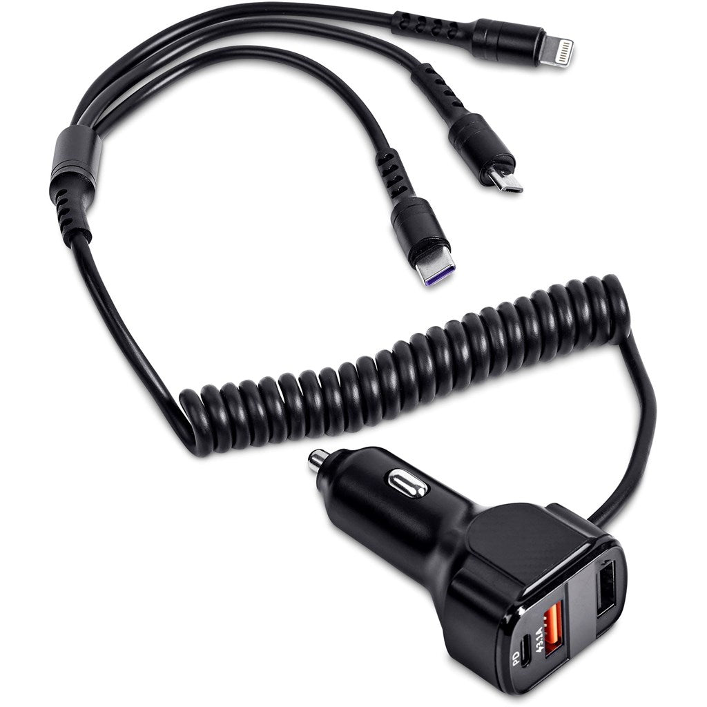 Monza 3-in-1 Fast Car Charger