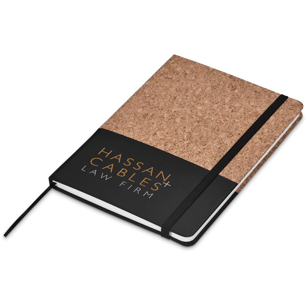 Denki Cork A5 Hard Cover Notebook