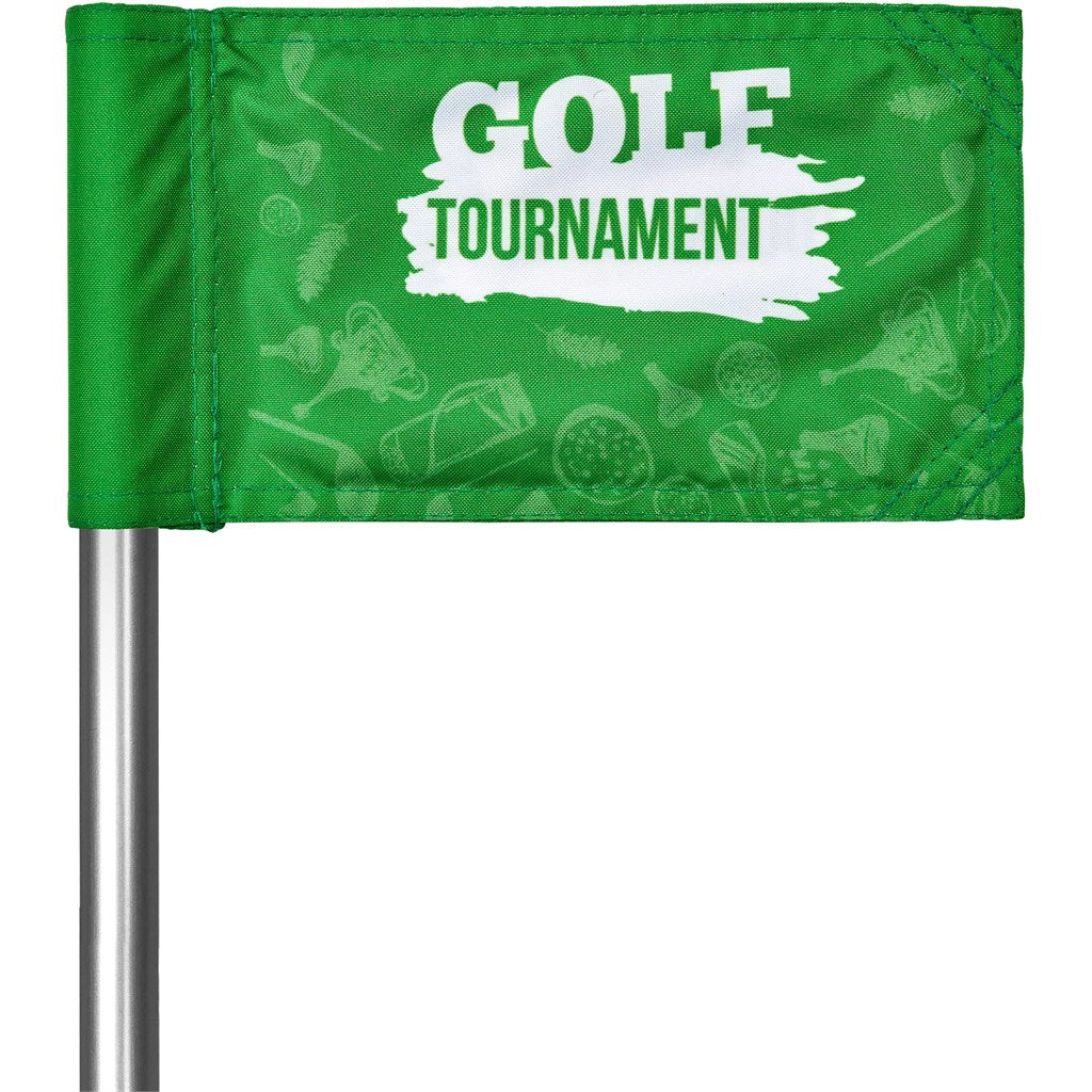 Pre-Printed Sample Custom Putting Green Flag