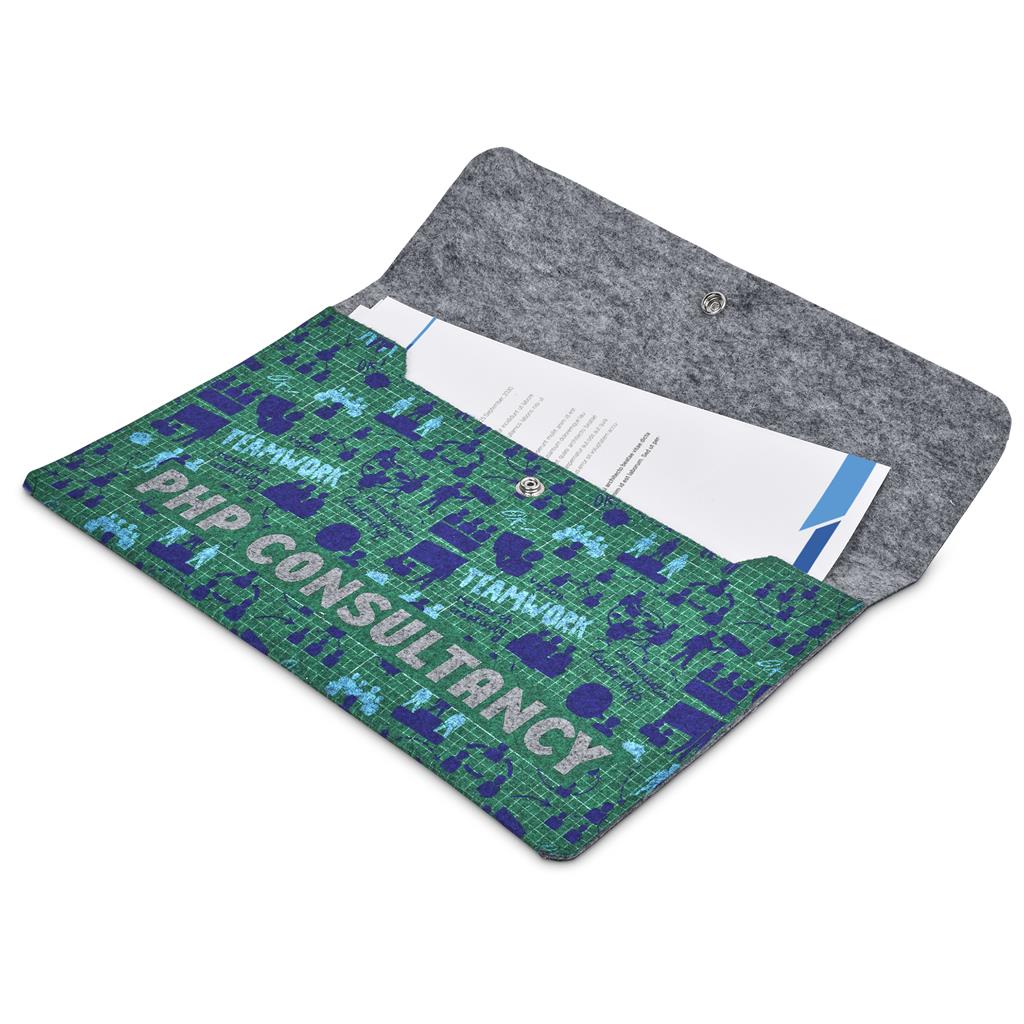 Custom Revo RPET Felt Document Holder