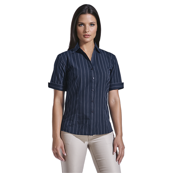 Ladies Civic Blouse Short Sleeve