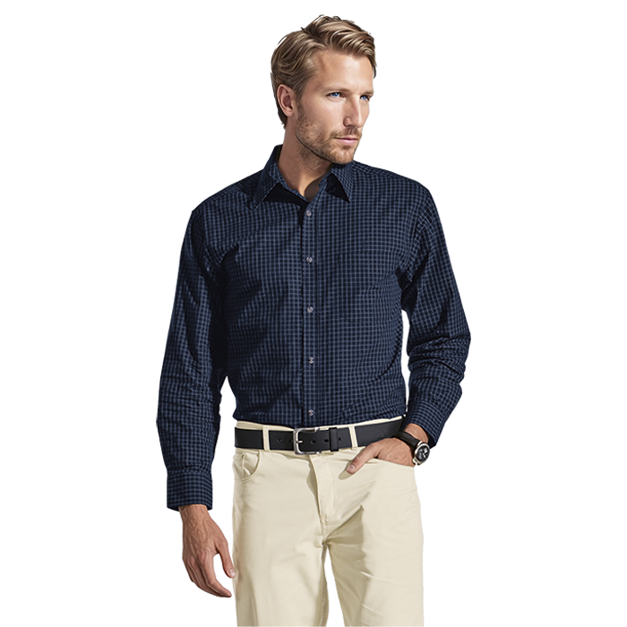 Mens Pioneer Check Lounge Long Sleeve