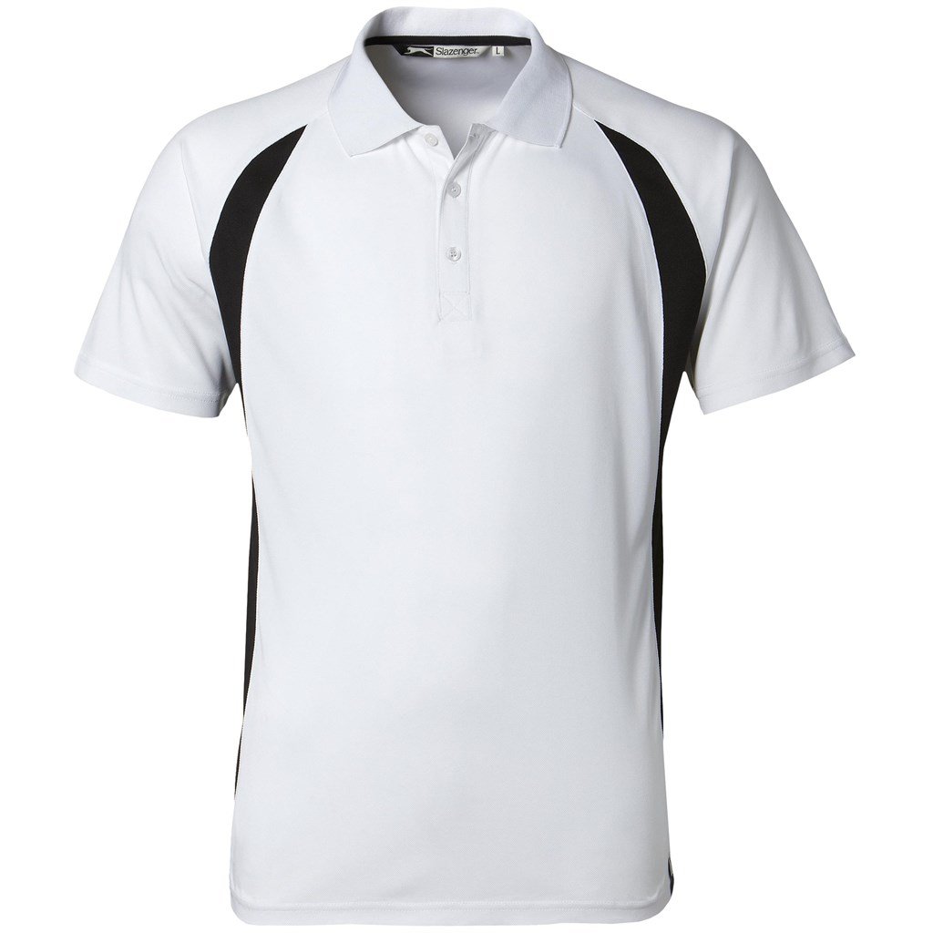Mens Apex Golf Shirt  - White