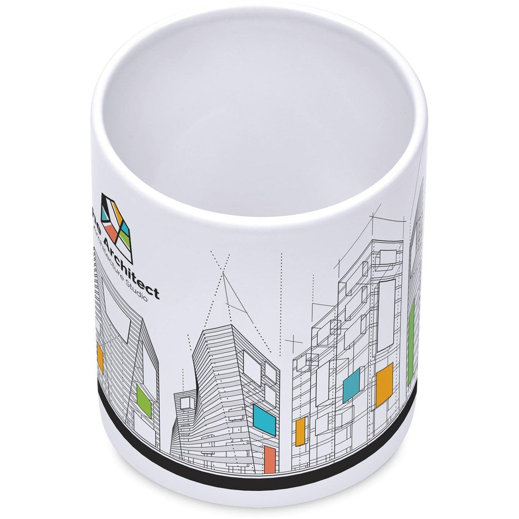 Mural Sublimation Ceramic Stationery Cup
