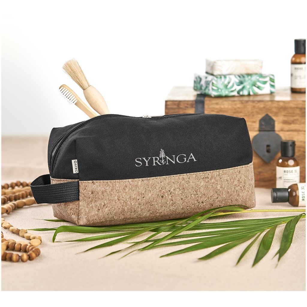 Koruku Cork & Cotton Toiletry Bag