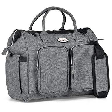 Abby Diaper Bag & Changing Mat-Diaper Bags-Grey-GY