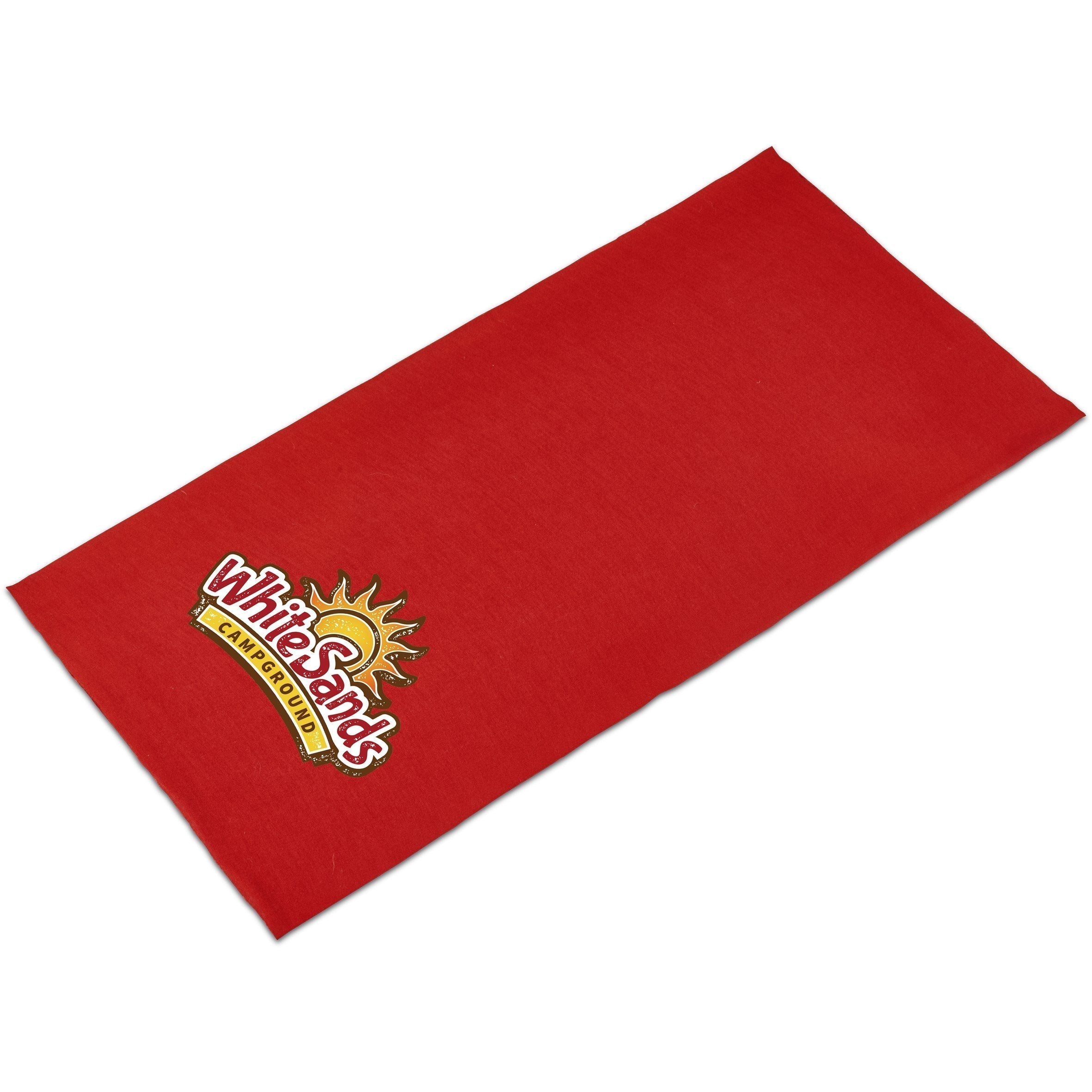 Flexible Tube Bandana-Bandanas-Red-R