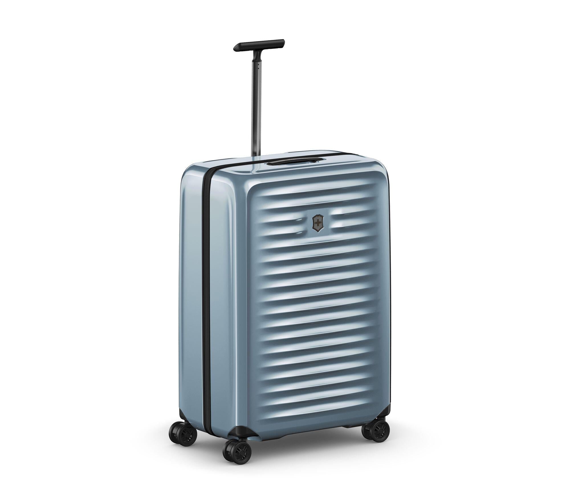 Airox 75cm Large Trolley Spinner | Light Blue-Suitcases