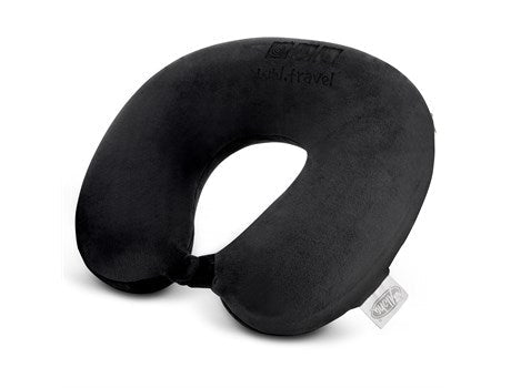 Aloha Lush Neck Pillow-Black-BL