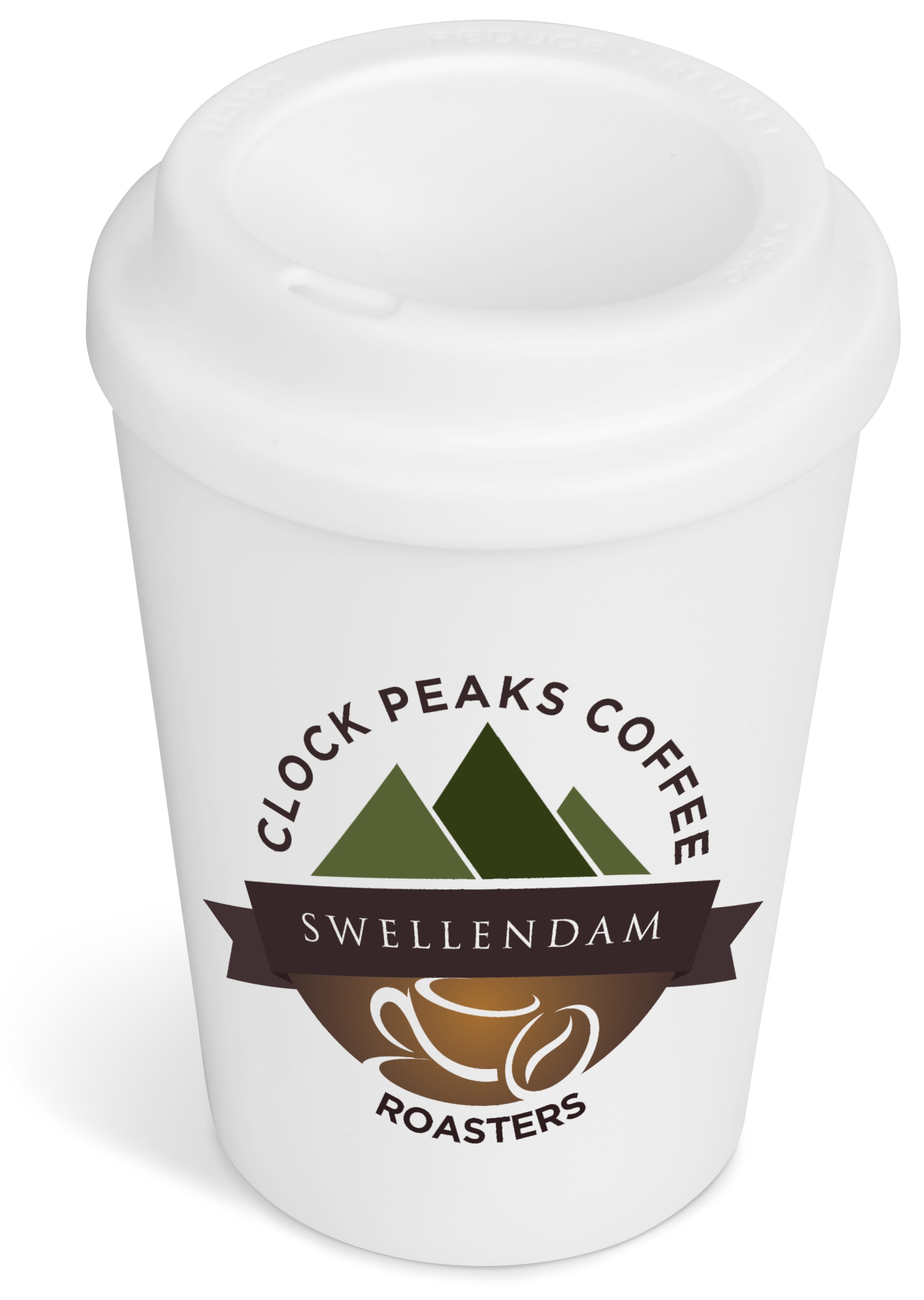 Americana Tumbler - 350ml - Solid White / SW