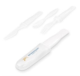 Bon Appetit Cutlery Set-Solid White-SW