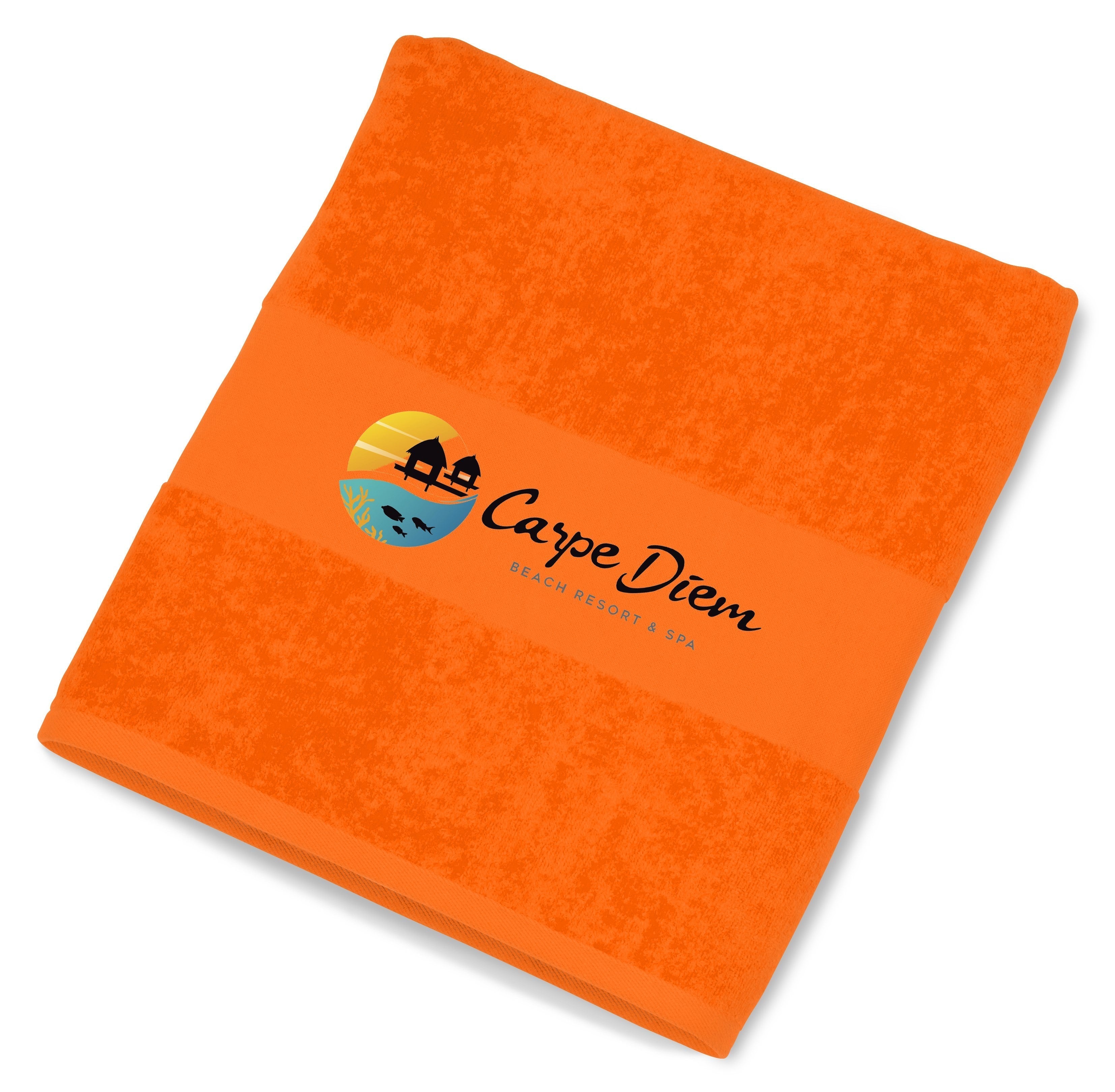 Bahamas Beach Towel - Orange / O