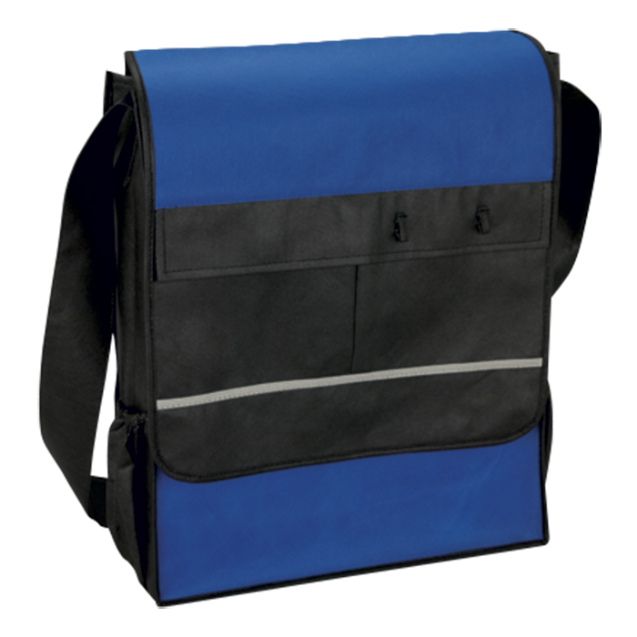 BB0016 - Messenger Bag - Non-Woven Blue / STD / Last Buy - Conference and Bags