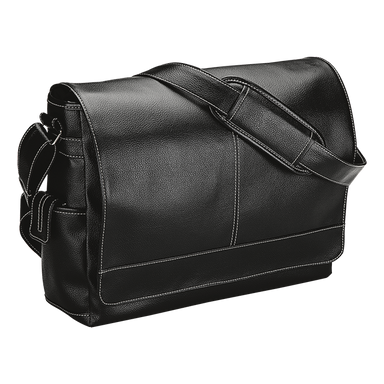 BB0039 - Lichee Computer Messenger Bag Black / STD / Last Buy - Conference and Bags