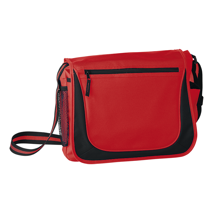 BB0166 - Messenger Bag with Coloured Stripe Strap - Conference and Bags