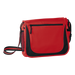 BB0166 - Messenger Bag with Coloured Stripe Strap Red / STD / Last Buy - Conference and Bags