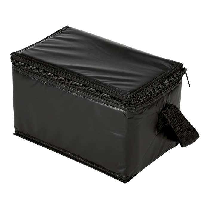 BC0001 - 6 Can Cooler - Vinyl Black / STD / Regular - Coolers